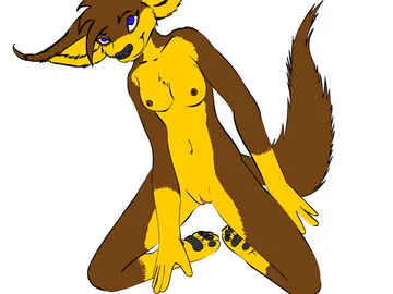 bunnywolf fem colored