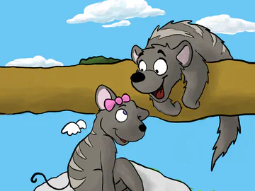 Mongooses in love
