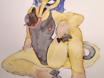Tamandu girl Watercolor
