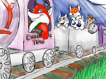 FPS Yappy's Chocolate train