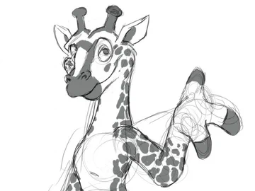 Toony Giraffe