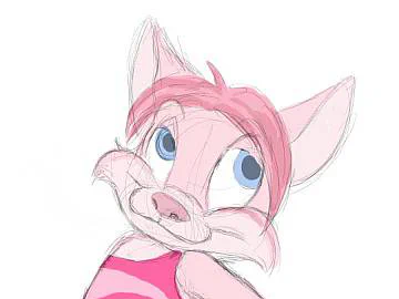 Pink Lynx - Chibi