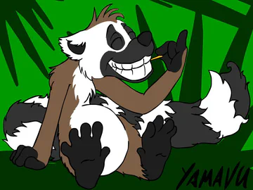 Lemur - aprés Nom Nom