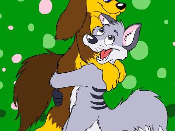 a hug for Tabbie