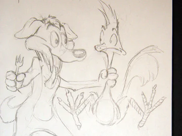 the Coyote caught the Roadrunner