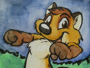 [ACEO] Merry Meerkat
