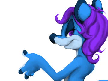 Lil Blue toon WIP