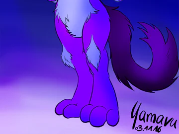 [color style test] Purple Cat