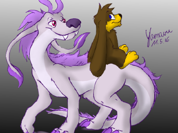 Yamy sittin on Arawrg
