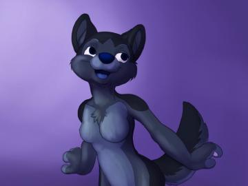 Black .. -ish Wolf