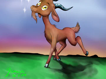[Random] Dreamy goat