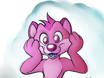 Pink Ferret