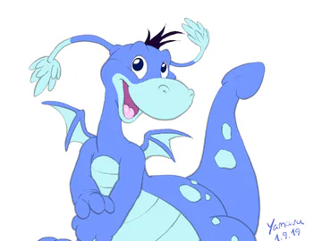 that squishy squashy dragon