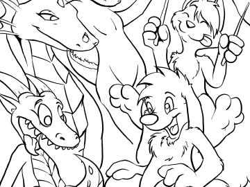 Sushi Noms (raw Inks)