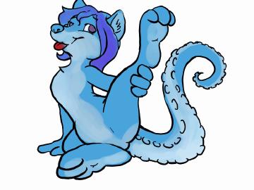 Lydia (Little Blue) - QuickDoodle