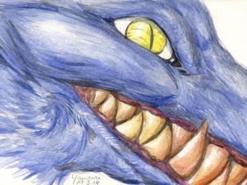 Kunai smiles [Watercolor]