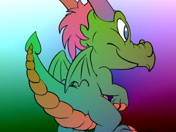 tiny dragon