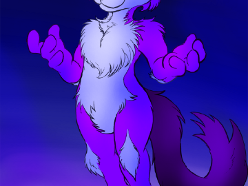 [color style test] Purple Cat