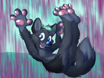 Blackwolf falling