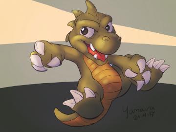 [Fanart] Lizardman (Wonderboy 3 remake)