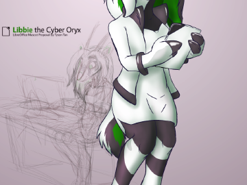 [Fanart] Libbie (LibreOffice)