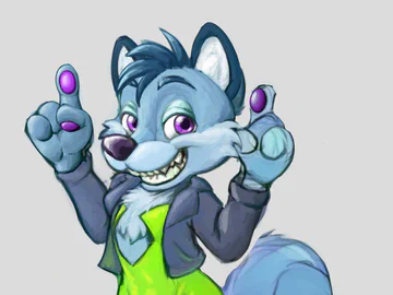 blue wolf (smexy)