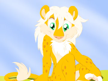 spotty lioness