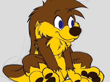 yamy sits