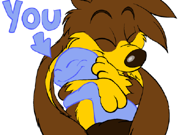 Hug Sticker